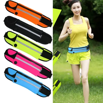 

Waterproof Sport Runner Waist Bum Bag Running Jogging Belt Pouch Zip Fanny Pack