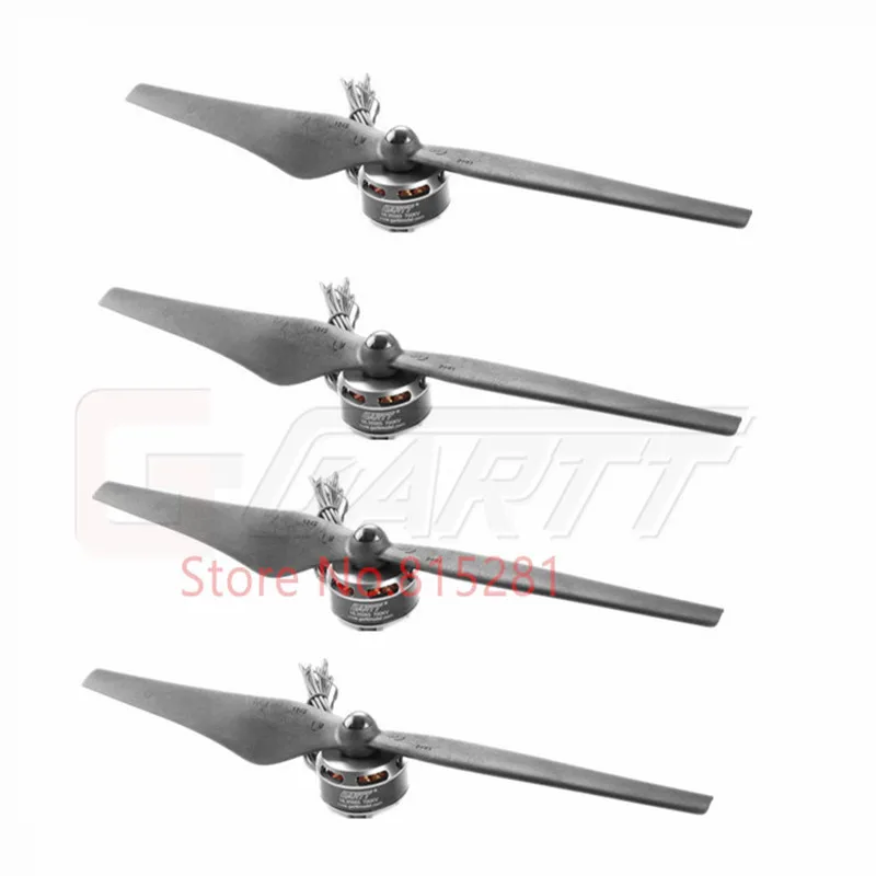 GARTT 2 CW CCW ML3508S 415KV бесщеточный двигатель + 1345 самозатягивающийся Пропеллер для DJI RC