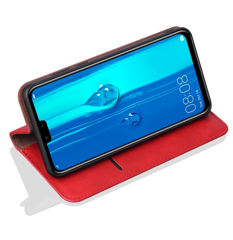 Кожаный чехол-кошелек для ETUI huawei Y9 чехол Coque Hawei Y9 чехол-книжка для huawei Y9 чехол бумажник держатель для карт книга