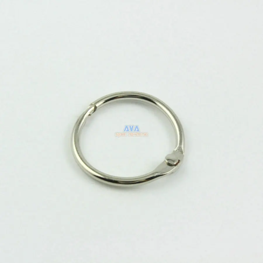 25mm Metal Curtain Rings Curtain Open Rings Sliding Hook 50 Pieces