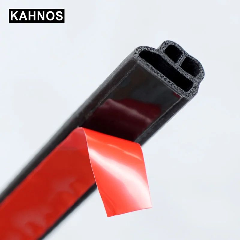 BD Shape Automotive Car Door Seals Adhesive Rubber Seal Strip For Car