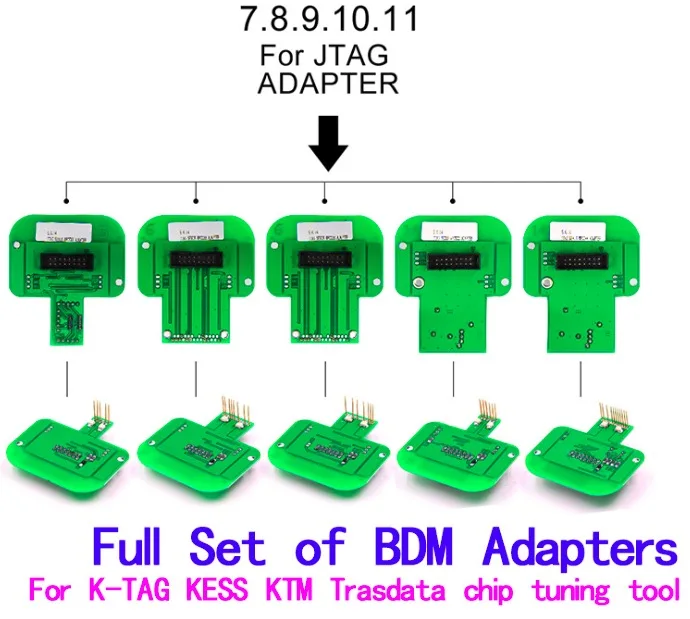 

22pcs/set Bdm Adapters BDM Frame metal for KESS v2 v5.017 KTAG KTM Dimsport BDM Probe Adapters Full Set LED ECU RAMP Adapters