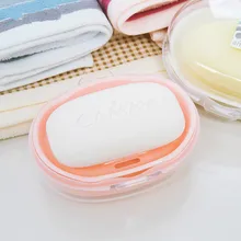 Креативная Мода мыльница Аксессуары для ванной комнаты пластиковая ванная комната креативный двойной сливной держатель мыла Нескользящая мыльница для ванной комнаты