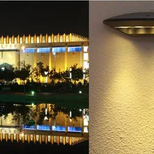 8 шт./партия 4*3 Вт наружные водонепроницаемые 12 Вт светодиодные Настенные светильники AC 110 В 220 в 230 в 240 В Лестницы ворота вилла Отель Террасы лампы садовые светильники