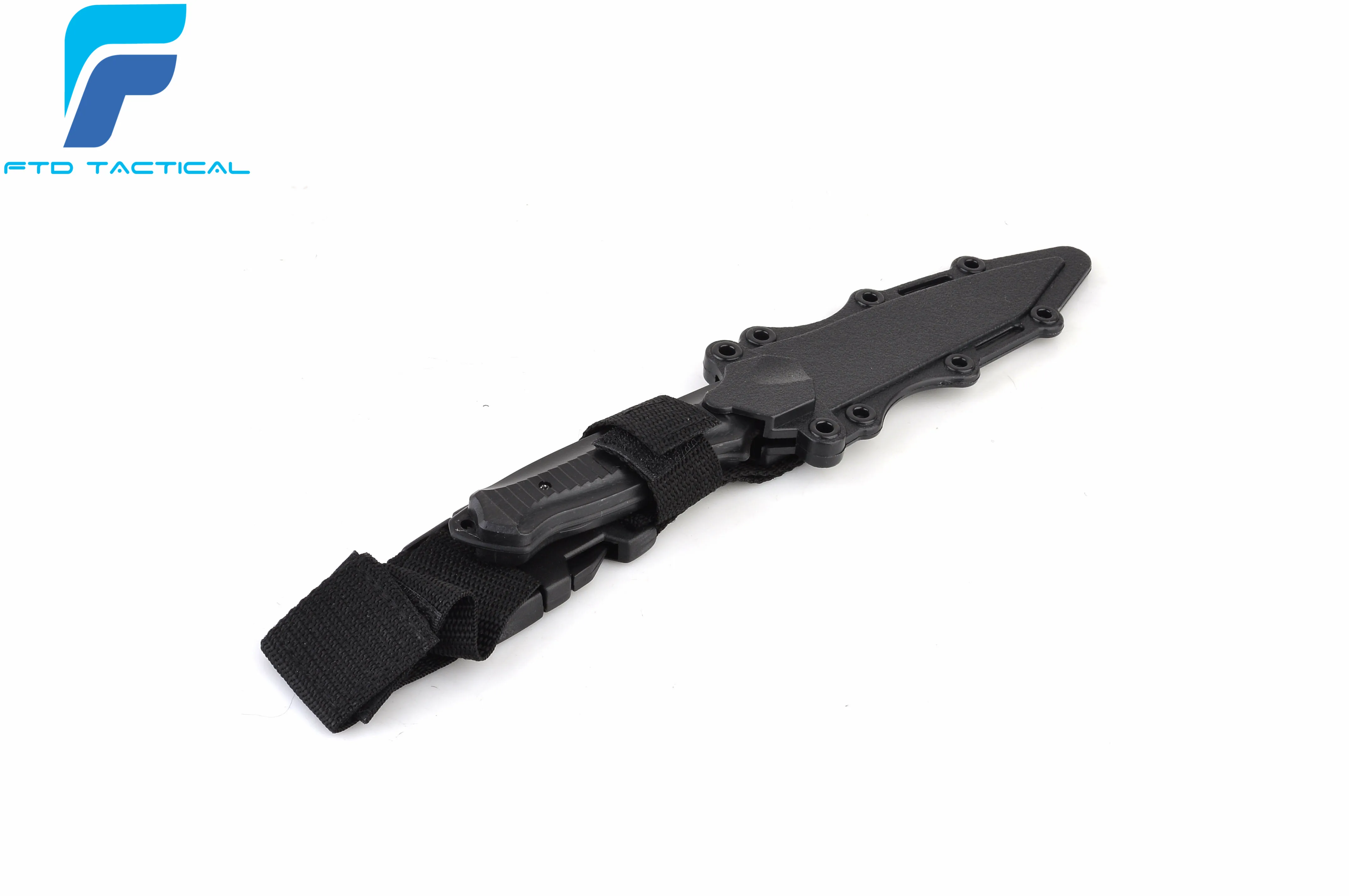 

Matrix M37-K Seal Pup Type Rubber Training Knife w/ Hardshell Sheath Airsoft Movie Prop