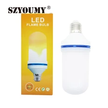 

SZYOUM LED Flame Effect Light Bulb E27 7W LED Simulated Flickering Vintage Flame lamps for Bar Xmas Holidays Festival Decoration