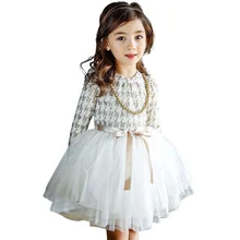 

Long Sleeve Elegant Girls Dress Thick Warm Winter Kids Dresses for Girls Ball Gown Children Princess Wedding Party Clothing