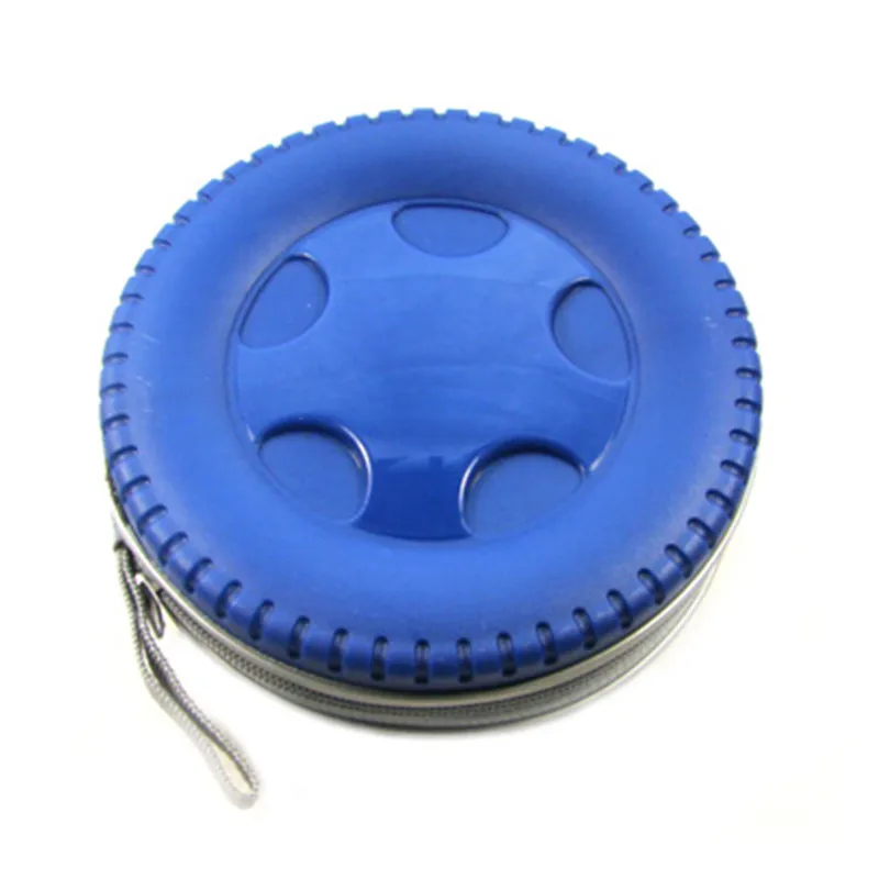 Creative CD Package Tire Shaped Plastic Storage Case 40pcs Capacity Disk Card Bag font b Car