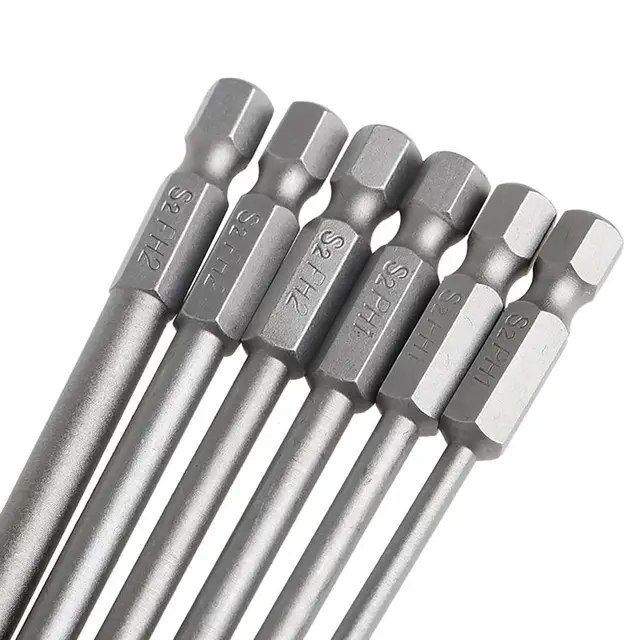 6pcs Steel Hex Torx Head Drill Screwdriver Set Bits Hand Tools Screw