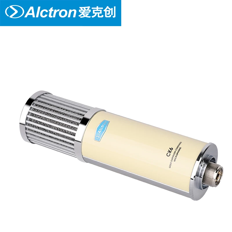Alctron CK6 высокопроизводительный конденсаторный микрофон с большой золотой