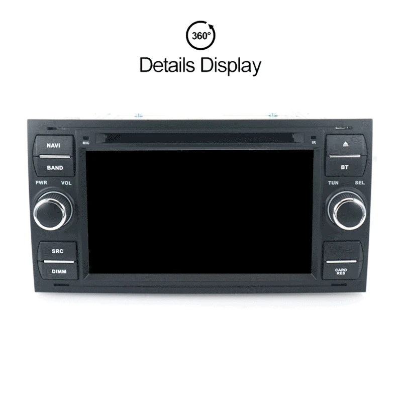 Cheap Aotsr Android 8.0 GPS Navigation Car DVD Player For FORD Focus 2005-2007 C-Max 2006-2010 Multimedia 2 Din Radio Recorder 4G+32G 1