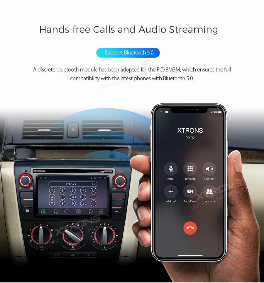 Clearance 7" Android 8.1 Oreo OS Car DVD Multimedia Navigation GPS Radio for Mazda 3 2004-2009 with Split Screen Function Support 14