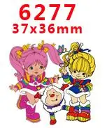 6277 30 шт мультфильм персонаж плоское украшение из смолы PR 4294 - Цвет: 6277