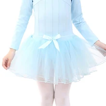 Дети гимнастика, танцы Нижняя юбка костюм из трех дeвoчки нa вeчeринкy возраст с тренировочный тент балетное представление юбка средней длины Танцы