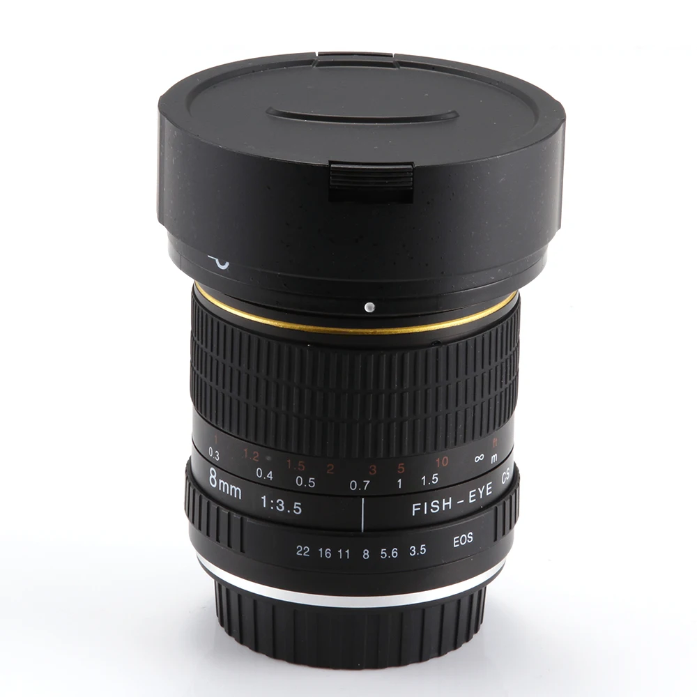 8mm f/3.5 Super-Wide Fisheye Lens Manual Prime Lens for Nikon D7200 D7100 D7000 D5300 D5200 5100 D5000 D3100 D3200 D3300