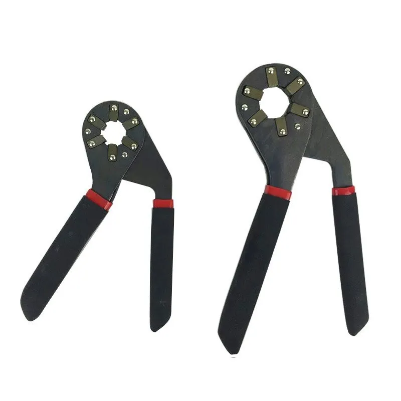 Multifunction Hexagon Hex Wrench Grip Plier Spanner Tool 6" 8" Universal Adjustable Wrench for