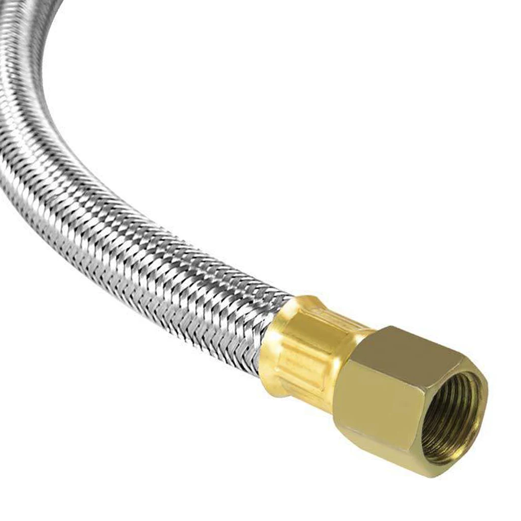 3-Way Propane Y Splitter LP Valve Adapter with Stainless Regulator 4ft Hose