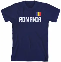 2018 Новый т-shirtt хлопок Для мужчин футболки Классическая Хлопок Для мужчин футболки Классическая hreadrock Для Мужчин's Румыния футболка