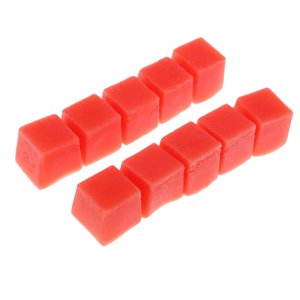 10pcs Cube Candle Wax Paraffin Wax Blocks for DIY Candle Making Supplies