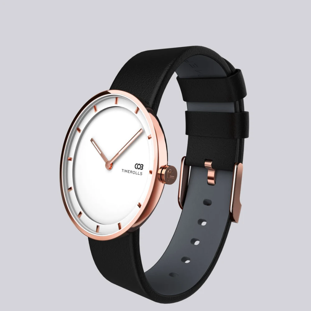 Xiaomi Mijiia TIMEROLLS-COB Quartz Wrist Watch Luminous Pointer Stainless Steel Water Resistant Watches Men Women Luxury Watches