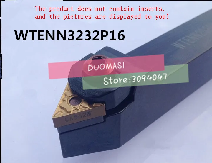 

WTENN3232P16,60 degrees extermal turning tool Factory outlets, For TNMG1604 Insert the lather,boring bar,cnc,machine