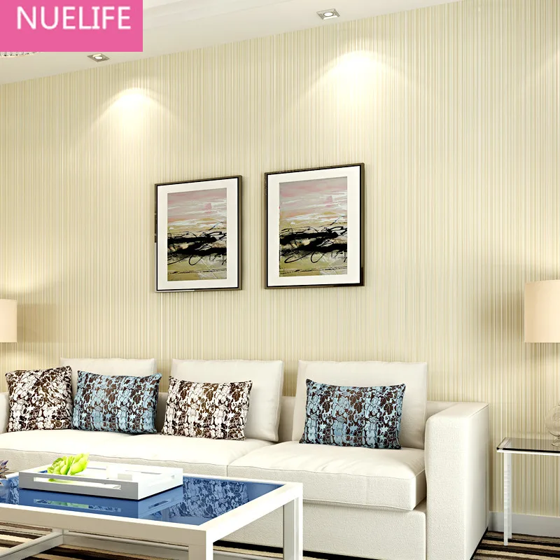 0.53x10m Modern vertical striped pattern wallpaper bedroom ...