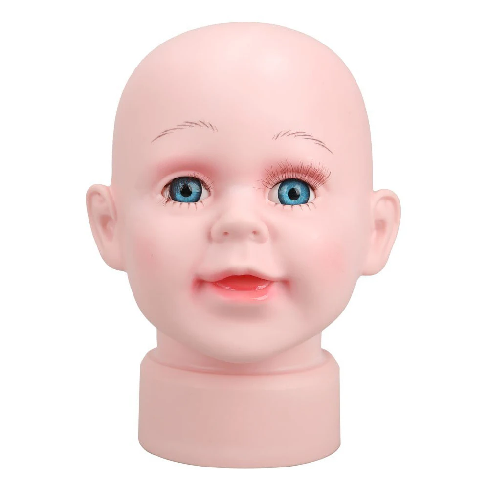 

Cute Children Manikin Head Hats Wig Mould for Show Stand Model Mannequins(Boys)