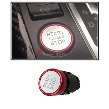 

Red +Chrome Start Stop Engine Switch Button For AUDI A6 C7 A7 RS6 RS7 4G1 905 217 4G1905217A 4G1 905 217 A 4G1 905 217A