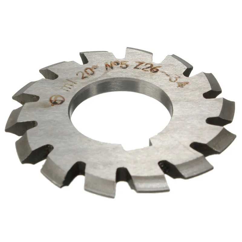 Модуль 1 PA20 диаметр 22 мм #1 8 HSS Involute Gear Фрезерный резак Высокоскоростная сталь