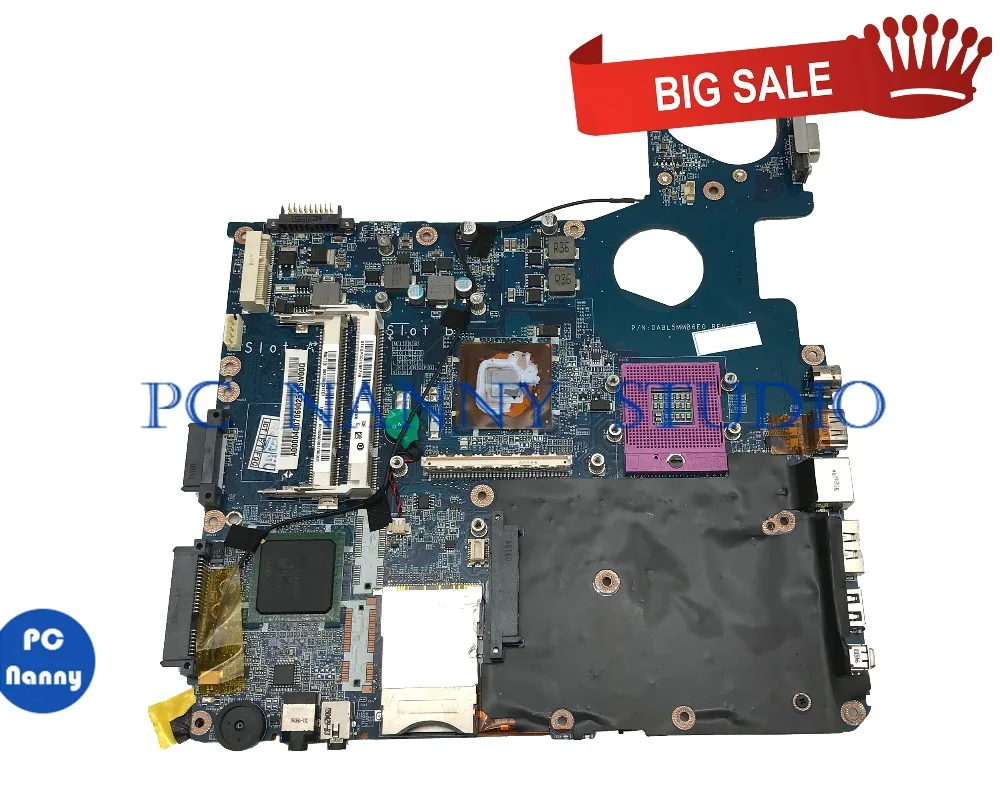 

PANANNY for toshiba satellite P300 P350 laptop motherboard DABL5MMB6E0 A000040070 GM45 DDR2 tested