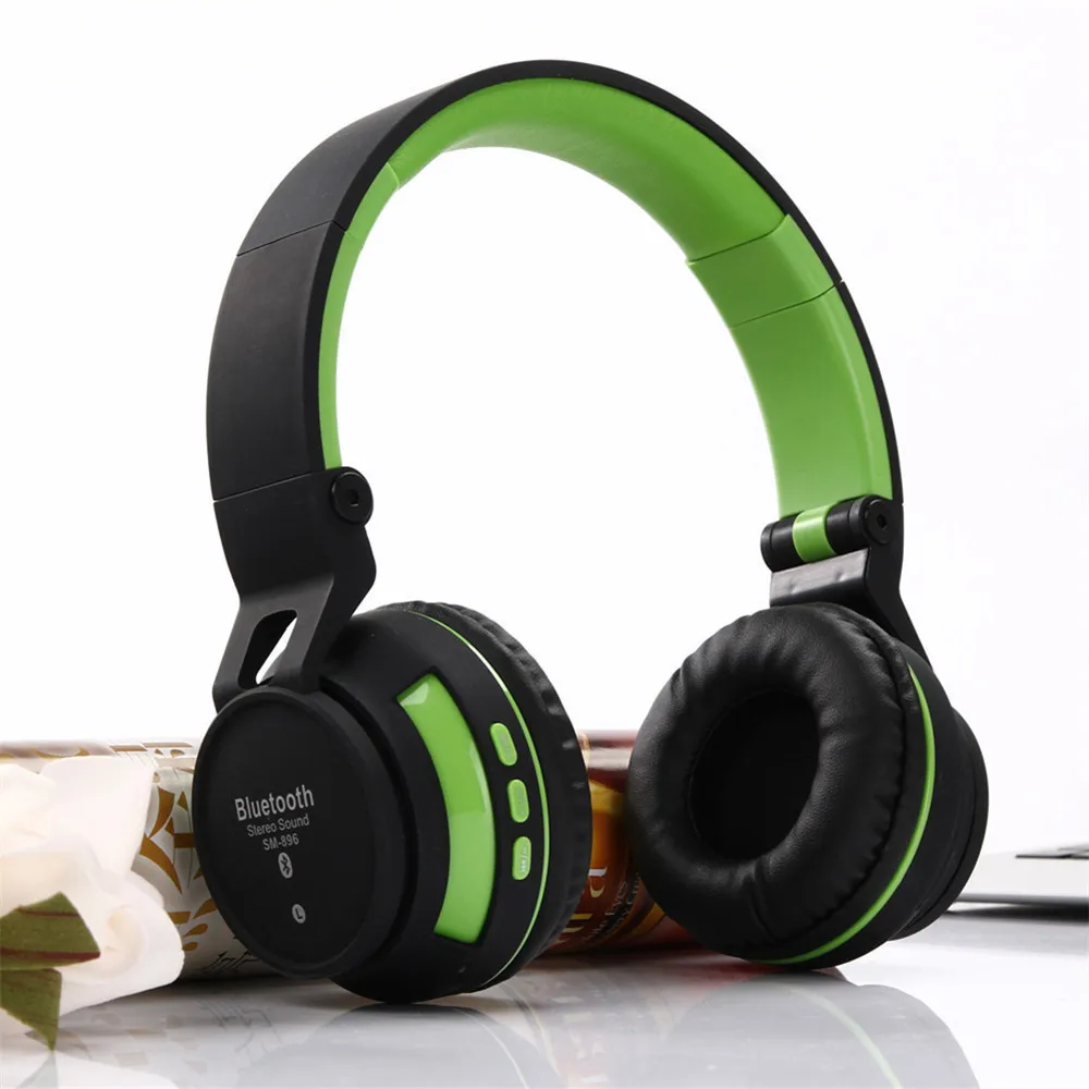 Wireless Headphones Bluetooth Headset Foldable Headphone Adjustable