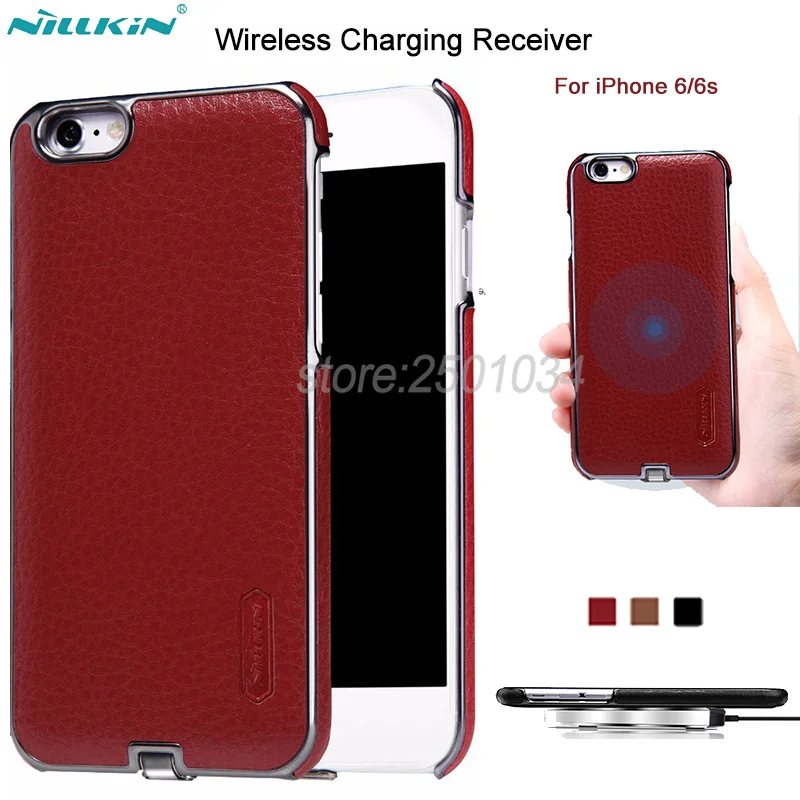 bilder für Nillkin QI WIRELESS-LADEGERÄT Empfänger Abdeckung Transmitter N-JARL Serie Fall Für iPhone 6 Fall iPhone 6 S Abdeckung bilder für Nillkin QI WIRELESS-LADEGERÄT Empfänger Abdeckung Transmitter N-JARL Serie Fall Für iPhone 6 Fall iPhone 6 S Abdeckung