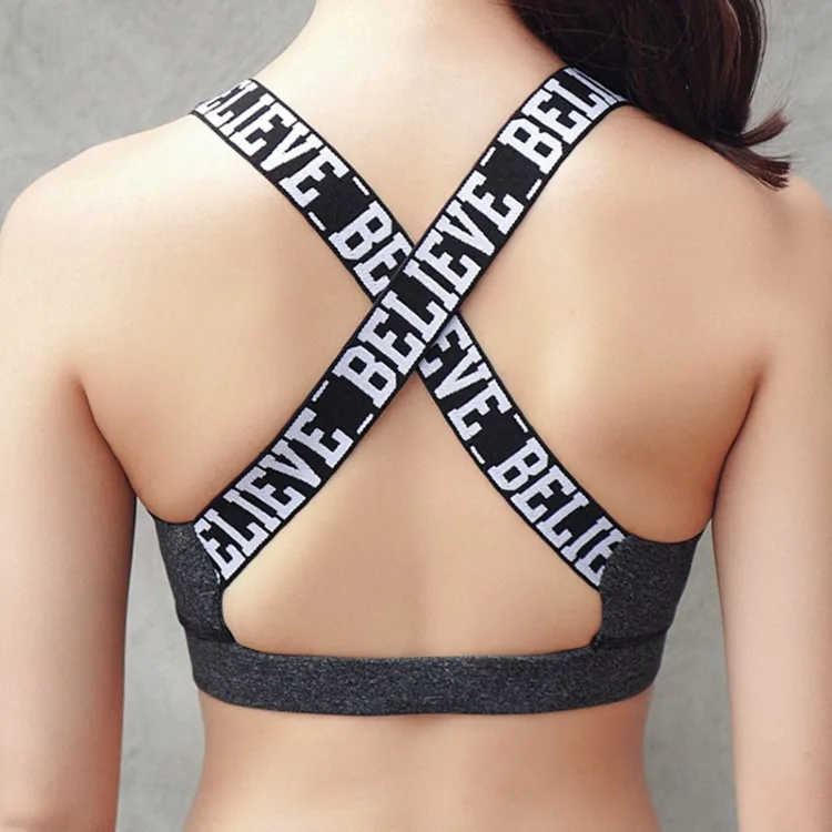 

Crop Tops Women Yoga Bra Sport Fitness Top Sujetador Deportivo Womens Activewear Ropa Yoga Mujer Cross Fitness Clothing