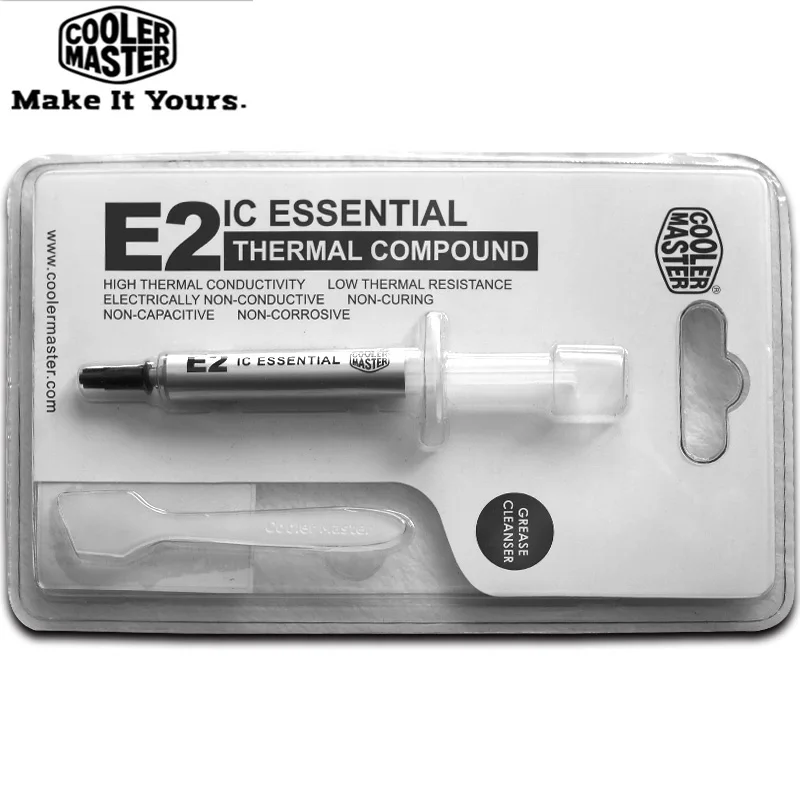 Cooler Master E2 термопаста паста Комбинированный силиконовый скребок процессор