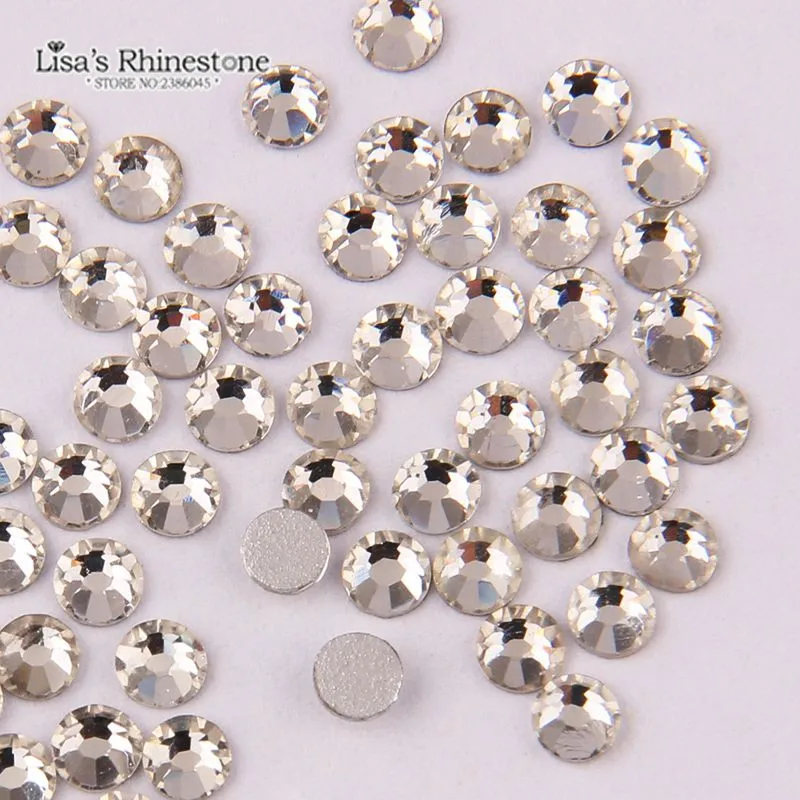 

Fashion 3D Crystal Clear SS16 SS20 SS30 SS34 SS40 Flatback Non Hotfix Nail Art Rhinestone Strass For DIY Decoration