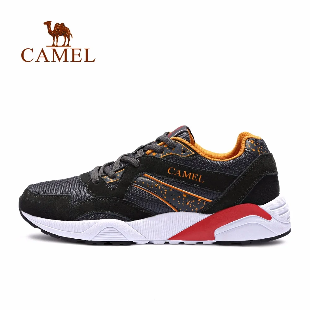 CAMEL/мужские кроссовки для бега дышащие удобные спортивные замшевые занятий