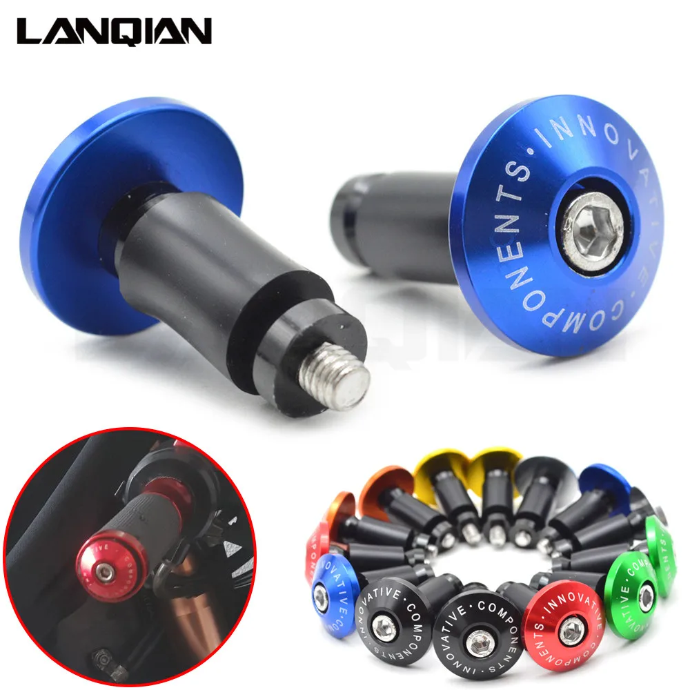 7/8&quot motorcycle handlebar end grips Anti Vibration Silder Plug for KAWASAKI ER6N Z750 Z750R Z250 NINJA 250 300 Z1000 1000 Versys |