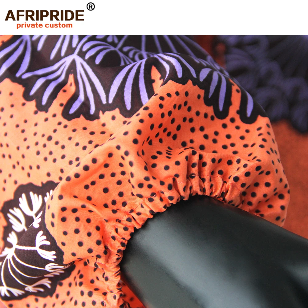 Африканский дизайн костюмы для женщин AFRIPRIDE принт Чистый хлопок без бретелек Шорты повседневные размера плюс вечерние сексуальные Клубные S1926002