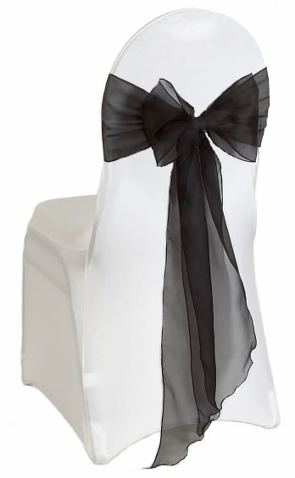 Organza Chair Sash Bows For Wedding Banquet Party Decor Events Free P/&P Wine 50