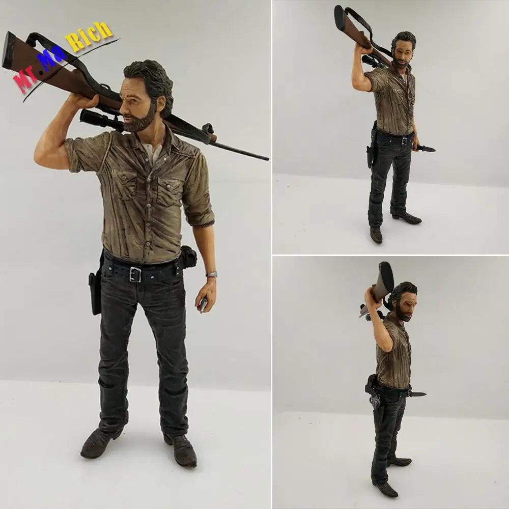 

10 Inch 25cm The Walking Dead Character Rick Grimes Figures Toy Deluxe Action Figure Model Gift