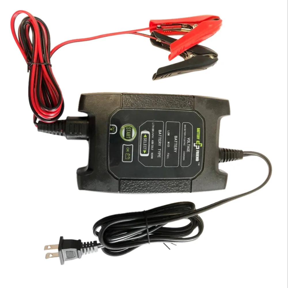 

New Car Battery Lead-Acid Charger Car Motorcycle 7-Step Smart Charging 12V car accessories Accesorios de coche waterproof