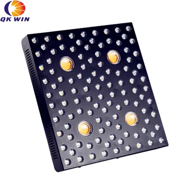 

Qkwin MUSA COB LED GROW LIGHT 2000W true power 390W with cree Led and 110pcs double chip leds dual LENS for high par value