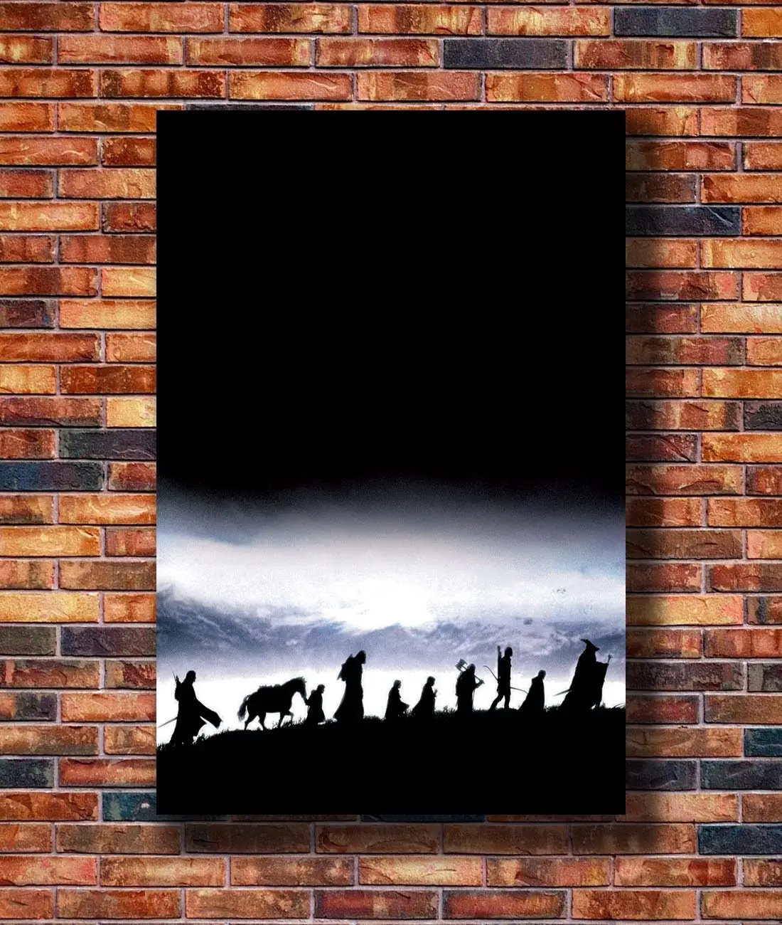 

Q0803 Posters and Prints THE LORD OF THE RINGS Movie RARE Gandalf The Hobbit Art Poster Canvas Painting Home Decor
