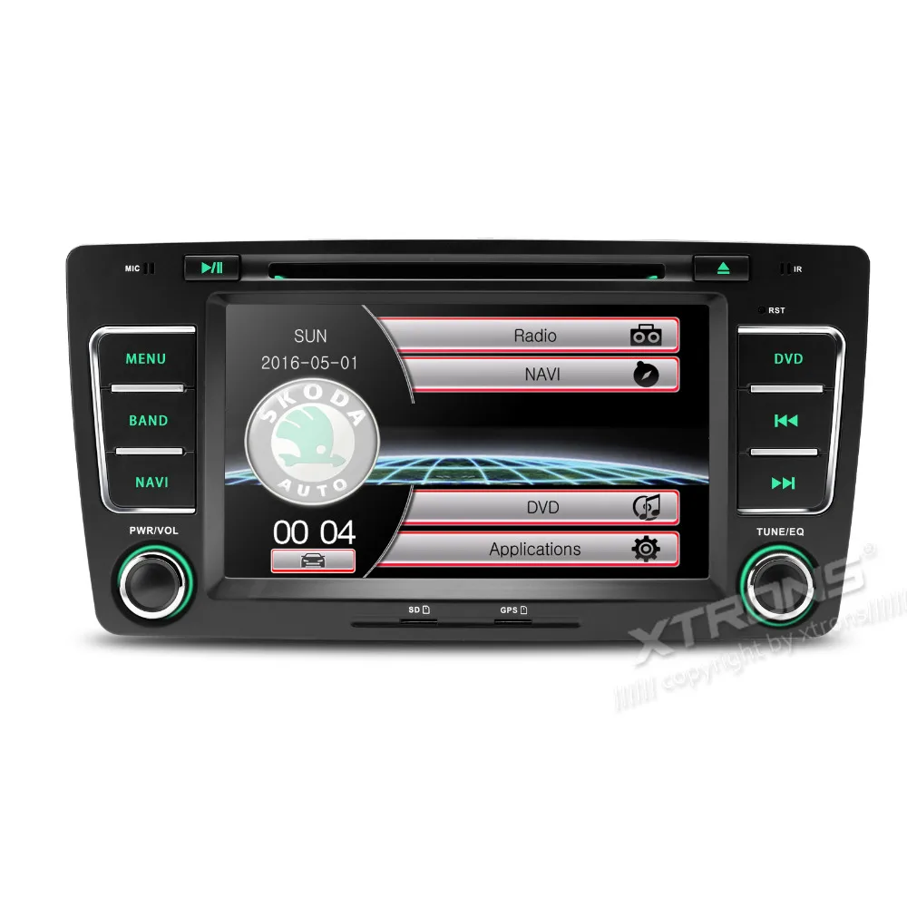 XTRONS 7 дюймов сенсорный экран автомобильный dvd плеер с экраном 2 din can bus GPS навигации
