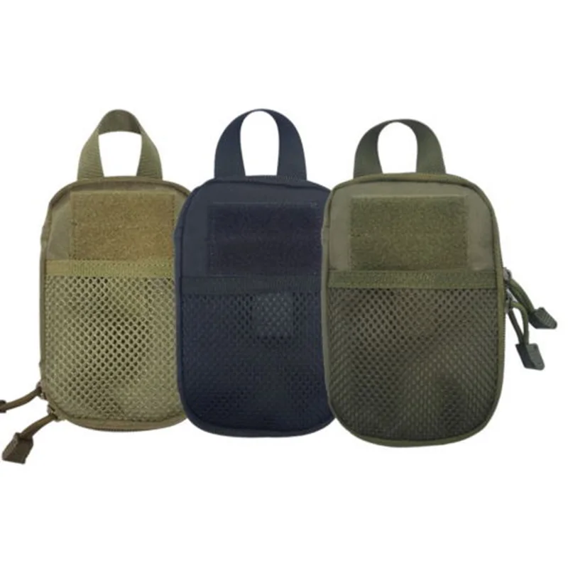 

Hot Promotions Outdoor Tactical Waist Solid Sports Hunting Pack Belt Bag EDC Camping Hiking Phone Pouch Wallet