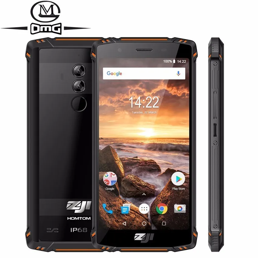 

Homtom ZOJI Z9 IP68 Waterproof shockproof mobile phone Helio P23 Octa Core 5.7" Smartphone 6GB+64GB 16MP 5500mAh 4G Smartphone