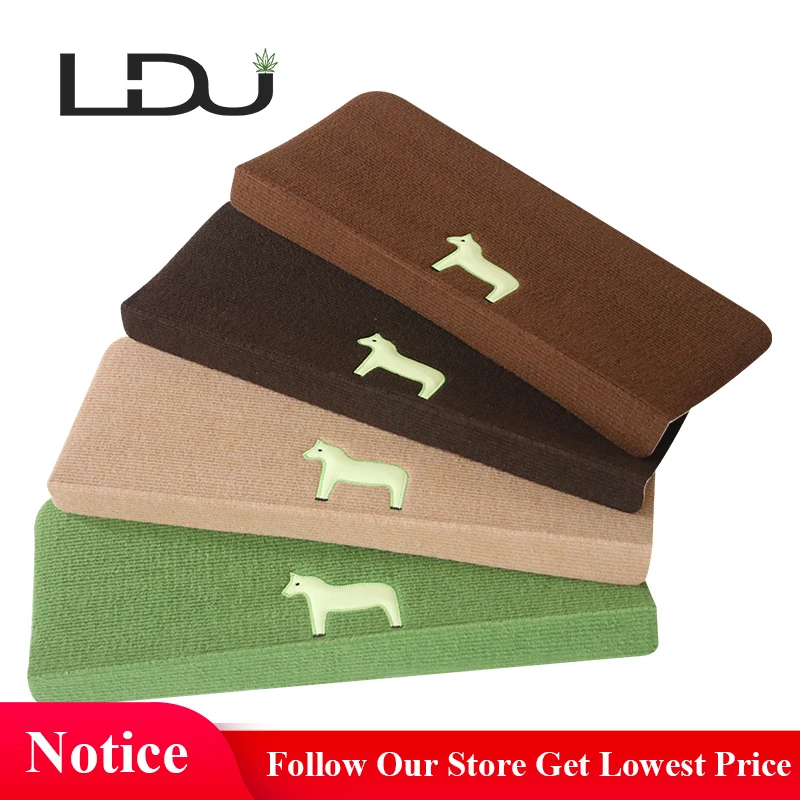RULDGEE Home Luminous Self-adhesive Non-slip Floor Stair Carpet for living room Cartoon Horse Pattern Stair Mat Protector Rug RULDGEE Home Luminous Self-adhesive Non-slip Floor Stair Carpet for living room Cartoon Horse Pattern Stair Mat Protector Rug