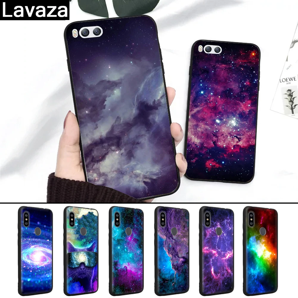 

Lavaza space for galaxy universe Silicone Case for Xiaomi MI 6 8 9 SE Max 3 Lite F1 A1 A2 5X 6X MAX 3