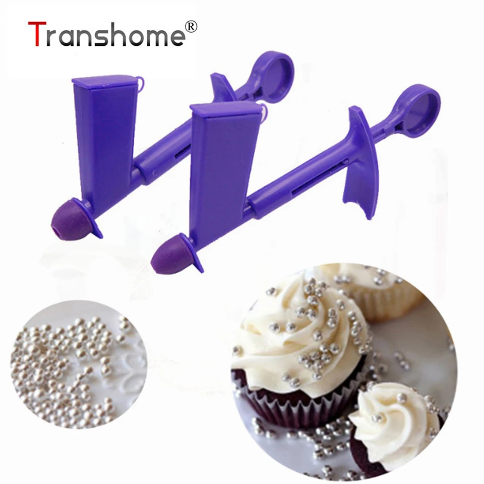 Transhome Cake Decorating Tools Plastic Sugar Ball Applicator Fondant