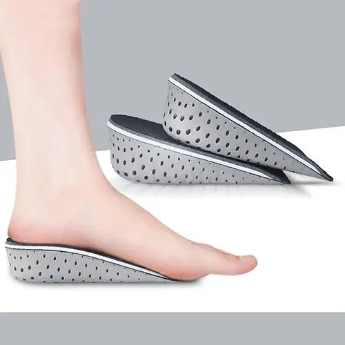

Unisex 2.3-4.3cm Memory Foam Height Increase Half Shoe Insoles Inserts Height Increase Insoles dropship price Christmas Gifts